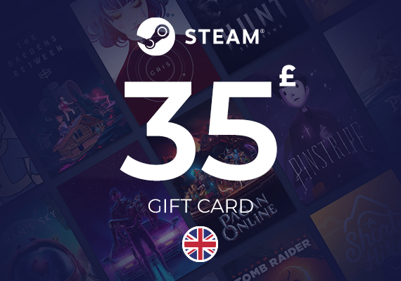 Steam Wallet Gift Card 35 GBP Key - UNITED KINGDOM